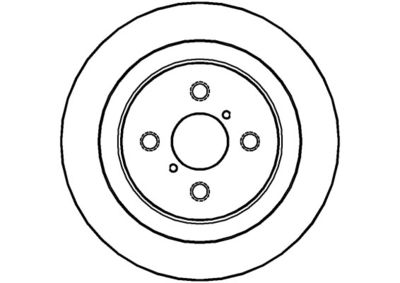 NBD1453 NATIONAL Тормозной диск