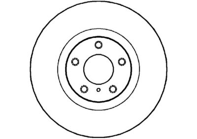 NBD1476 NATIONAL Тормозной диск