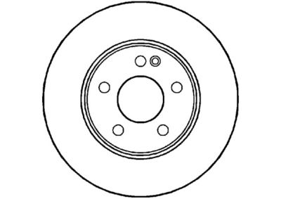 NBD1482 NATIONAL Тормозной диск