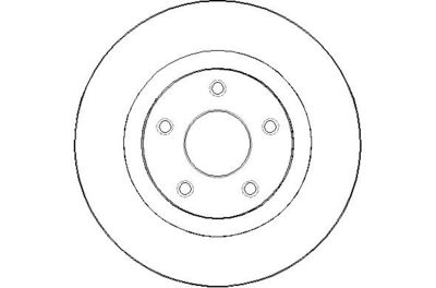 NBD1488 NATIONAL Тормозной диск