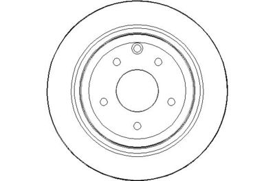 NBD1489 NATIONAL Тормозной диск