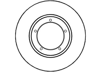 NBD150 NATIONAL Тормозной диск