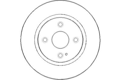NBD1509 NATIONAL Тормозной диск