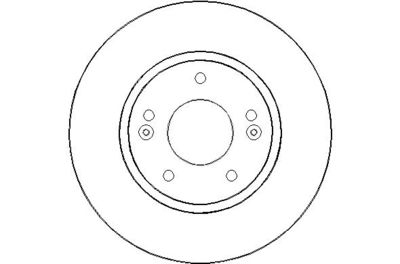 NBD1510 NATIONAL Тормозной диск