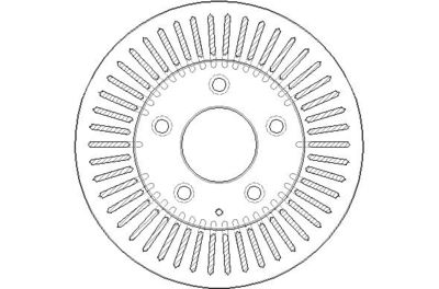 NBD1522 NATIONAL Тормозной диск