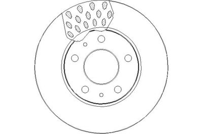 NBD1532 NATIONAL Тормозной диск