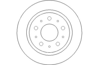 NBD1533 NATIONAL Тормозной диск
