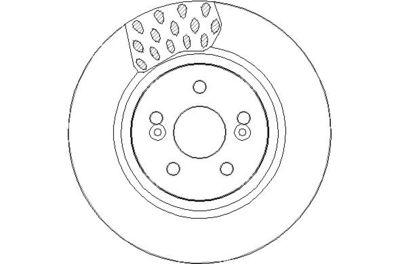NBD1539 NATIONAL Тормозной диск