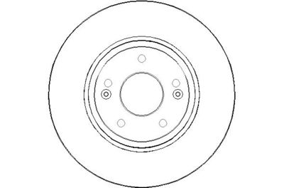 NBD1544 NATIONAL Тормозной диск
