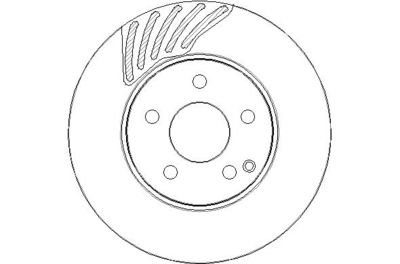 NBD1552 NATIONAL Тормозной диск