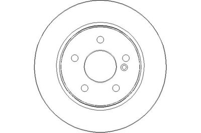 NBD1553 NATIONAL Тормозной диск