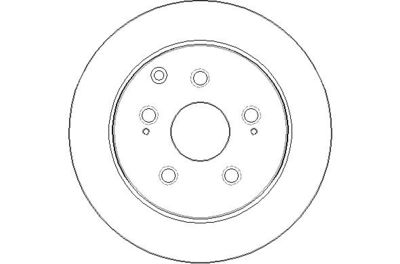 NBD1571 NATIONAL Тормозной диск