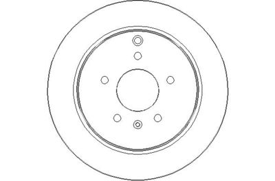 NBD1574 NATIONAL Тормозной диск