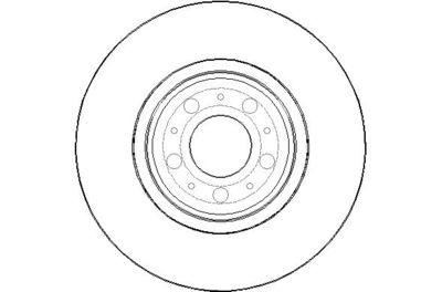 NBD1589 NATIONAL Тормозной диск