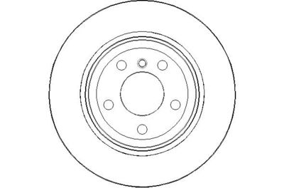 NBD1592 NATIONAL Тормозной диск