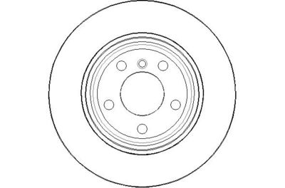 NBD1593 NATIONAL Тормозной диск