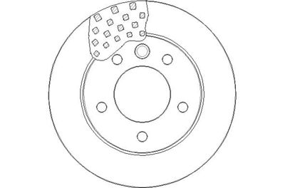 NBD1594 NATIONAL Тормозной диск