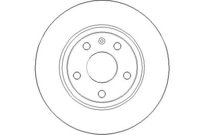 NBD1598 NATIONAL Тормозной диск