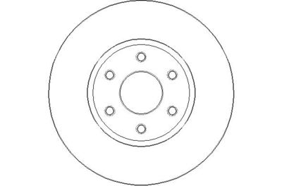 NBD1603 NATIONAL Тормозной диск