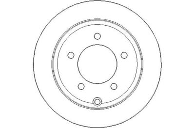 NBD1608 NATIONAL Тормозной диск