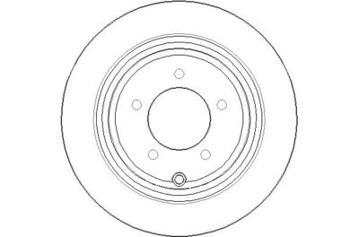 NBD1609 NATIONAL Тормозной диск