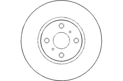 NBD1610 NATIONAL Тормозной диск
