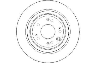 NBD1614 NATIONAL Тормозной диск
