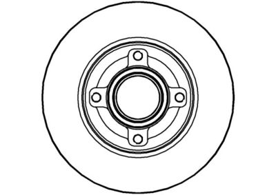 NBD1641 NATIONAL Тормозной диск