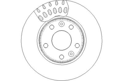 NBD1669 NATIONAL Тормозной диск