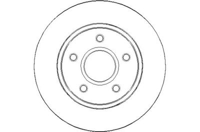 NBD1677 NATIONAL Тормозной диск