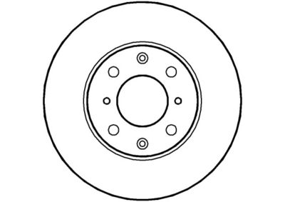 NBD168 NATIONAL Тормозной диск