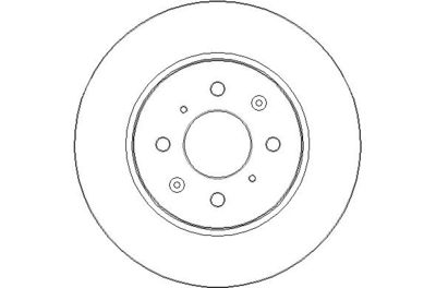 NBD1685 NATIONAL Тормозной диск