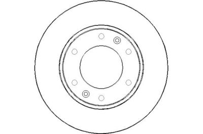 NBD1688 NATIONAL Тормозной диск