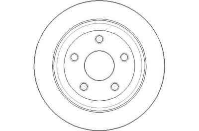 NBD1693 NATIONAL Тормозной диск