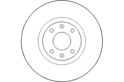 NBD1713 NATIONAL Тормозной диск