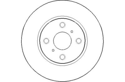 NBD1723 NATIONAL Тормозной диск