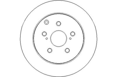 NBD1730 NATIONAL Тормозной диск