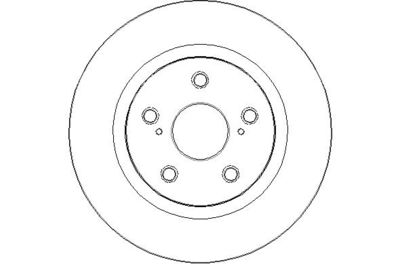 NBD1731 NATIONAL Тормозной диск