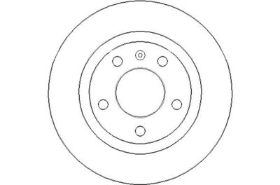 NBD1737 NATIONAL Тормозной диск