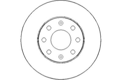 NBD1738 NATIONAL Тормозной диск