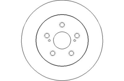 NBD1744 NATIONAL Тормозной диск