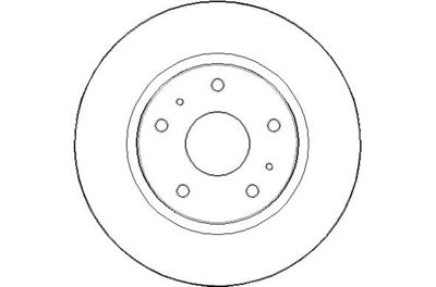 NBD1758 NATIONAL Тормозной диск