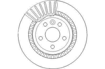 NBD1761 NATIONAL Тормозной диск