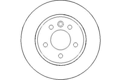 NBD1767 NATIONAL Тормозной диск
