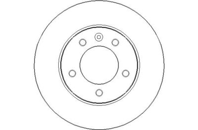 NBD1769 NATIONAL Тормозной диск