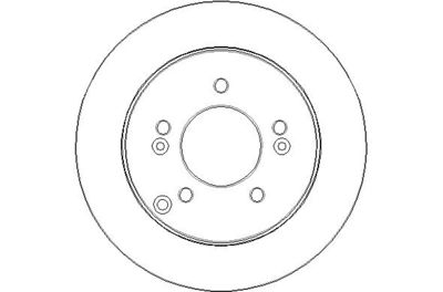 NBD1771 NATIONAL Тормозной диск