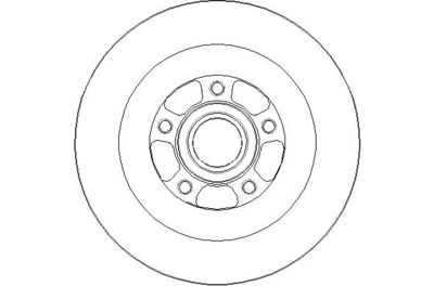 NBD1772 NATIONAL Тормозной диск