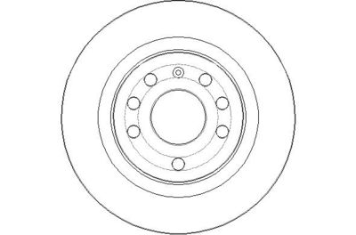 NBD1775 NATIONAL Тормозной диск