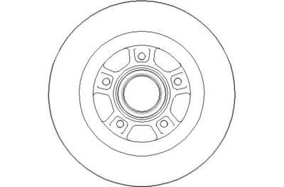 NBD1778 NATIONAL Тормозной диск