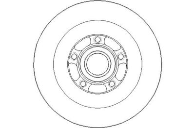 NBD1779 NATIONAL Тормозной диск